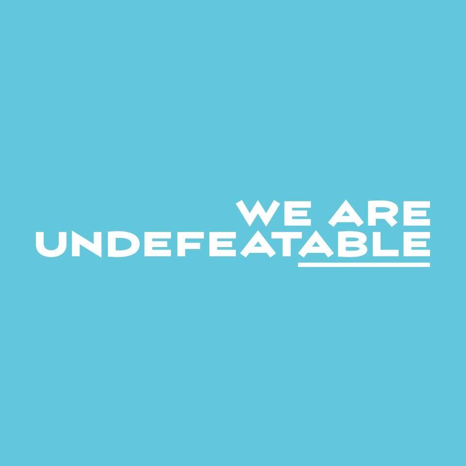 We are undefeatable logo