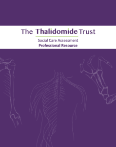 cover of Thalidomide Trust Social Care Assessment professionals' resource